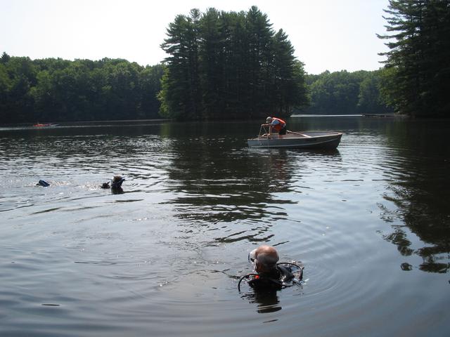 Blue Heron Lake Dive Drill